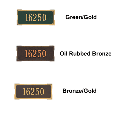 Personalized Roanoke 1 Line Estate Wall Plaque