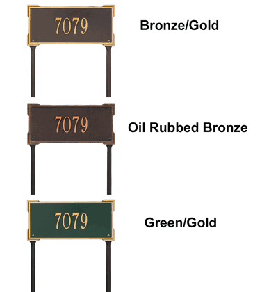 Personalized Roanoke 1 Line Standard Lawn Plaque