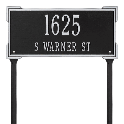 Personalized Roanoke 2 Line Standard Lawn Plaque