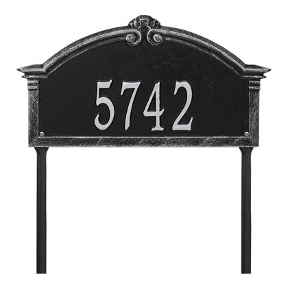 Personalized Roselyn Arch 1 Line Grande Lawn Plaque