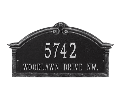 Personalized Roselyn Arch 2 Line Grande Wall Plaque