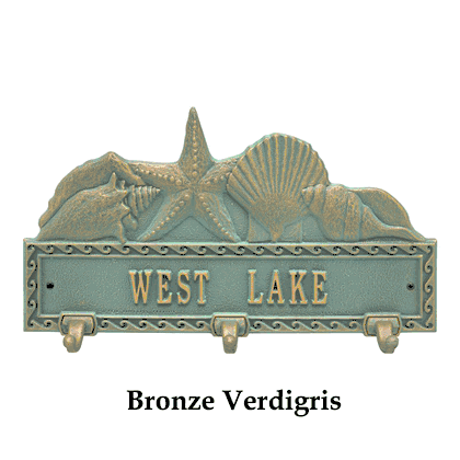 Personalized Sea Shell Hook Plaque