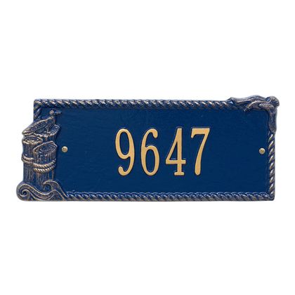 Personalized Seagull Rectangle Address Plaque