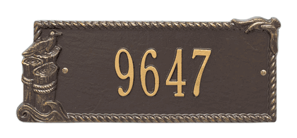 Personalized Seagull Rectangle Address Plaque