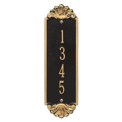 Personalized Shell Vertical 12" Wall Plaque
