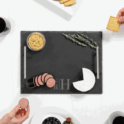 Personalized Slate Serving Tray