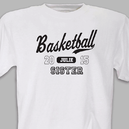 Personalized Sports Fan T-Shirt
