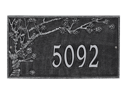 Personalized Spring Blossom 1 Line Estate Wall Plaque
