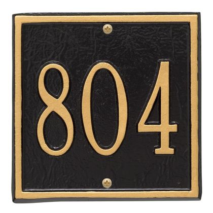 Personalized Square Petite 1 Line Wall Plaque
