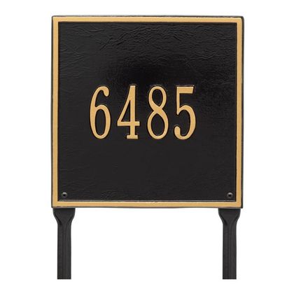 Personalized Square Standard 1 Line Lawn Plaque