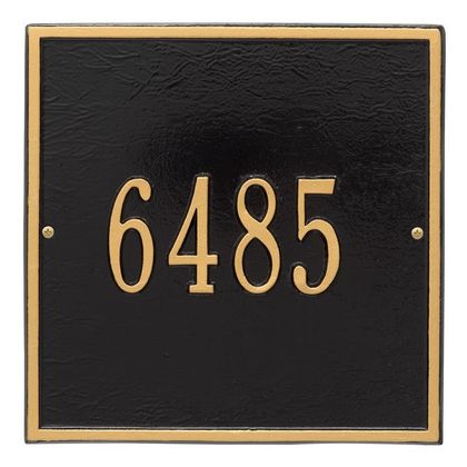 Personalized Square Standard 1 Line Wall Plaque