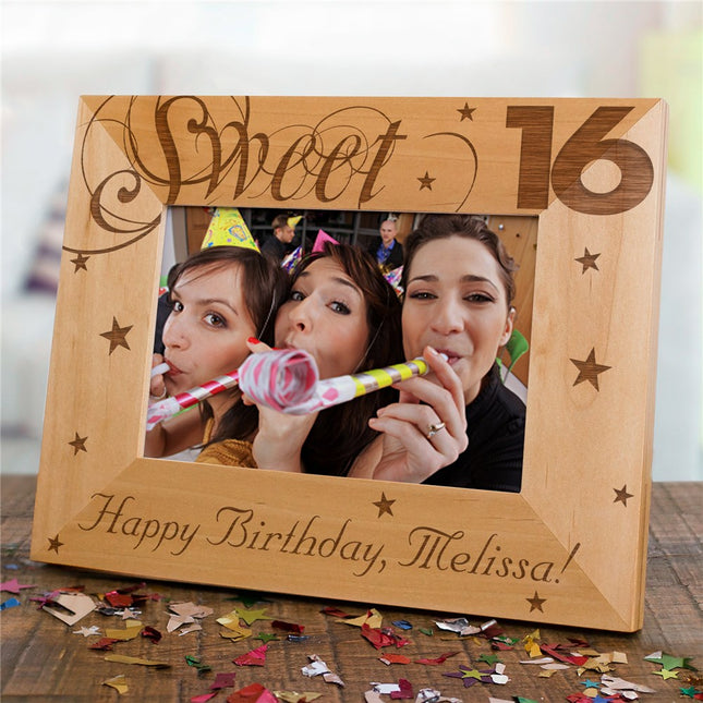 Personalized Sweet Sixteen Picture Frame