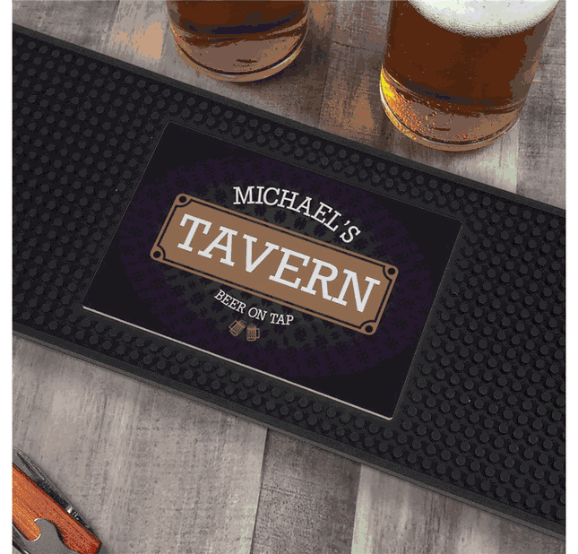 Personalized Tavern Bar Mat