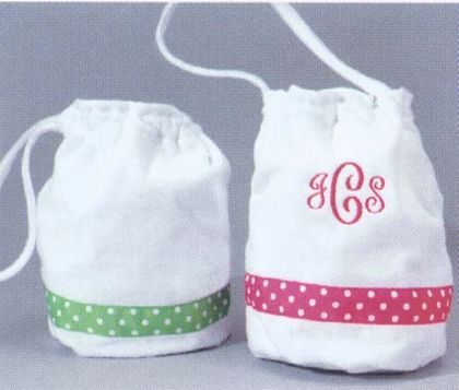 Personalized Terry Velour Shower Bag