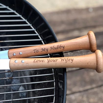 Personalized "Turn-Two" Grill Tool Set
