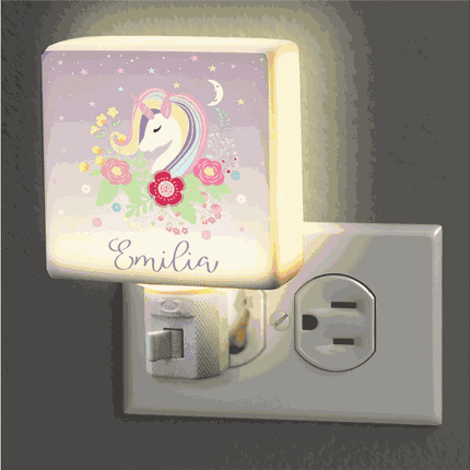 Personalized Unicorn Night Light