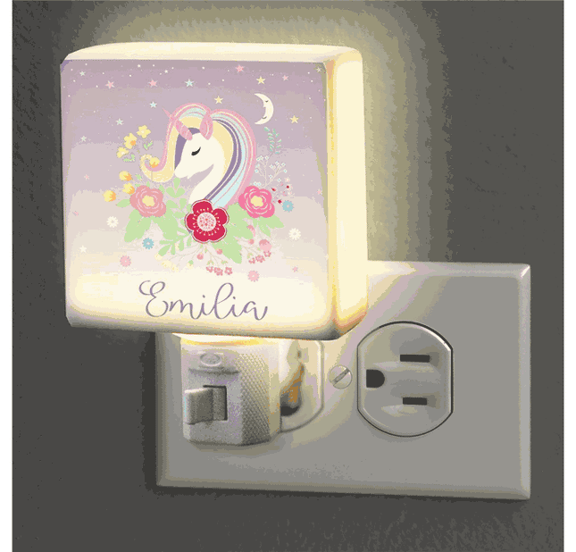 Personalized Unicorn Night Light