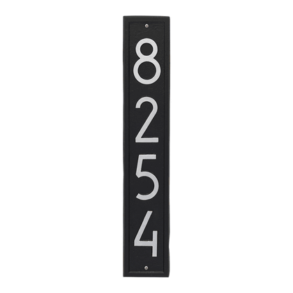 Personalized Vertical Modern Wall Plaque