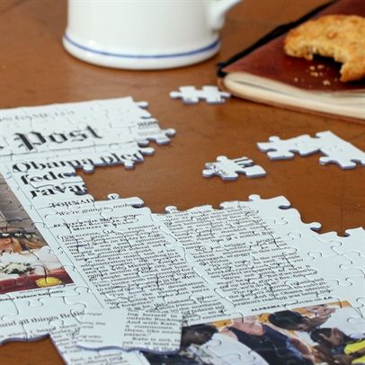 Personalized Washington Post Jigsaw Puzzle