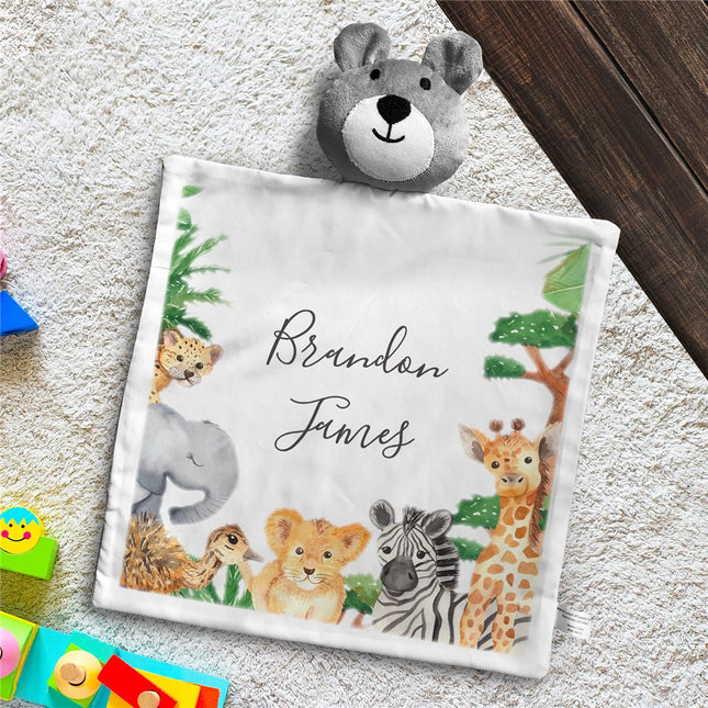 Personalized Wild Animals Bear Lovie