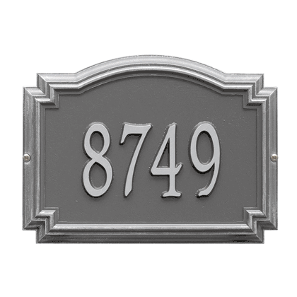 Personalized Williamsburg Address Plaque - 1 Line