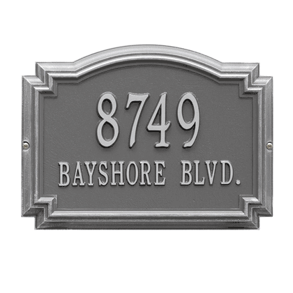 Personalized Williamsburg Address Plaque - 2 Line