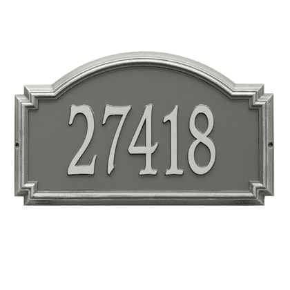 Personalized Williamsburg Large Address Plaque - 1 Line