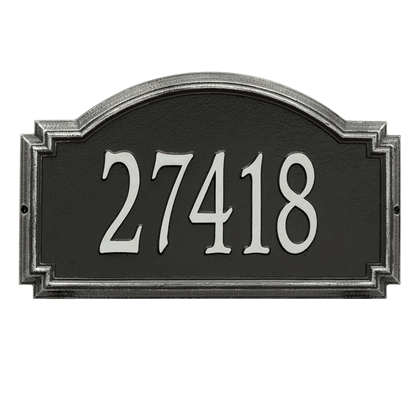 Personalized Williamsburg Large Address Plaque - 1 Line