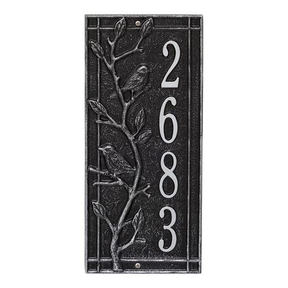 Personalized Woodridge Vertical Wall Plaque