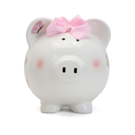 Petite Papillion Large Piggy Bank