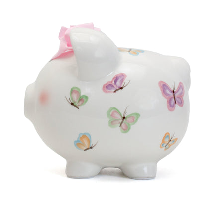Petite Papillion Large Piggy Bank