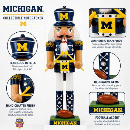 Michigan Wolverines - Collectible Nutcracker