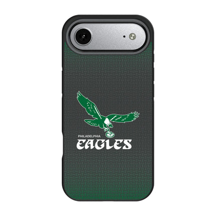 Philadelphia Eagles 1973-1995 Historic Collection Linen Bump Phone Case for Apple iPhone