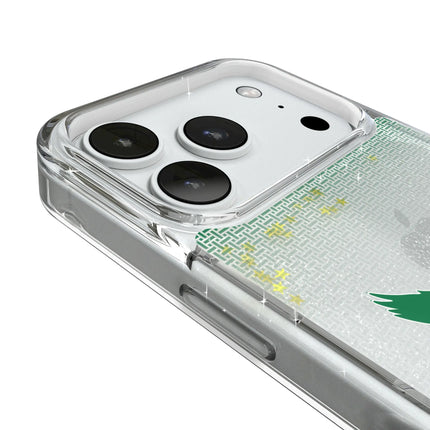 Philadelphia Eagles 1973-1995 Historic Collection Linen Glitter Phone Case for Apple iPhone
