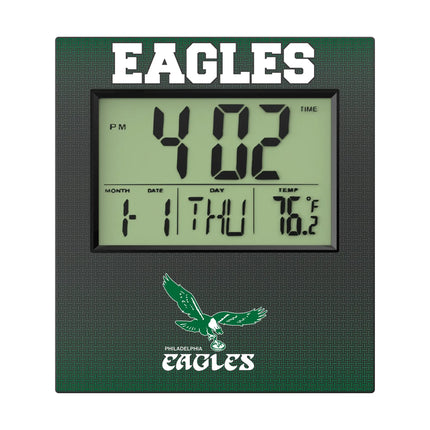 Philadelphia Eagles 1973-1995 Historic Collection Linen Wall Clock