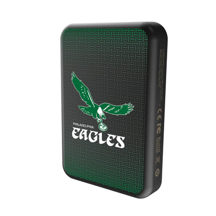 Philadelphia Eagles 1973-1995 Historic Collection Linen Wireless Mag Power Bank
