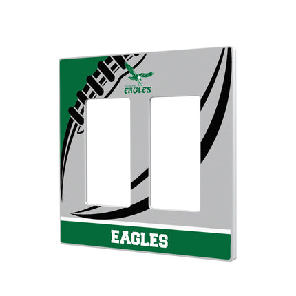 Philadelphia Eagles 1973-1995 Historic Collection Passtime Hidden-Screw Light Switch Plate