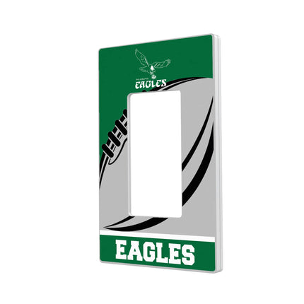 Philadelphia Eagles 1973-1995 Historic Collection Passtime Hidden-Screw Light Switch Plate