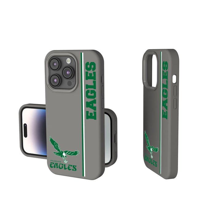 Philadelphia Eagles 1973-1995 Historic Collection Sidebar Soft Touch Phone Case for Apple iPhone
