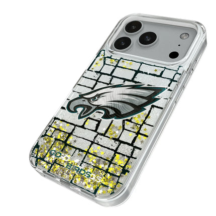 Philadelphia Eagles Brick Glitter Phone Case for Apple iPhone