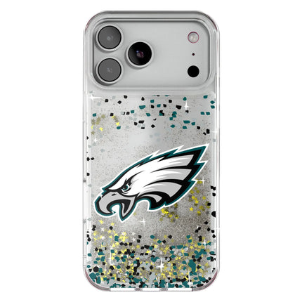 Philadelphia Eagles Confetti Glitter Phone Case for Apple iPhone