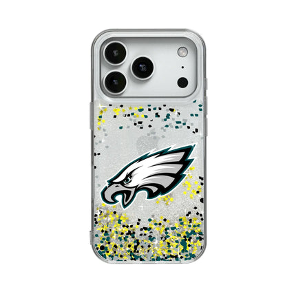 Philadelphia Eagles Confetti Glitter Phone Case for Apple iPhone