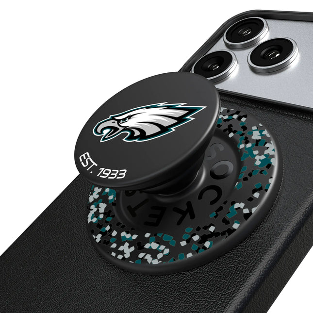 Philadelphia Eagles Confetti PopSockets Magnetic Phone Grip and Stand