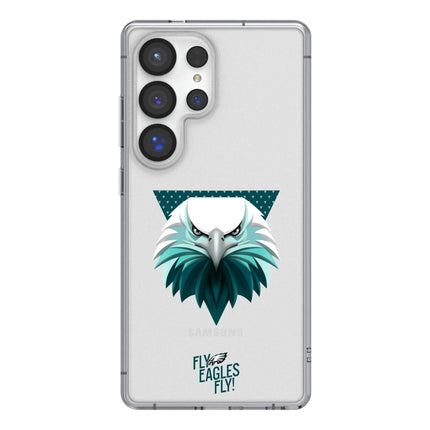 Philadelphia Eagles Deco Clear Phone Case for Samsung Galaxy
