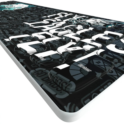 Philadelphia Eagles Deco Curved Wireless Keyboard