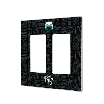 Philadelphia Eagles Deco Hidden-Screw Light Switch Plate