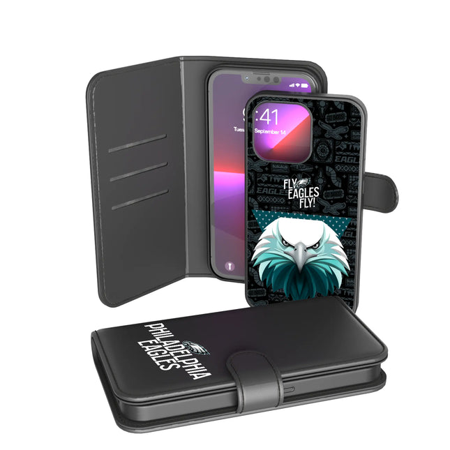 Philadelphia Eagles Deco Wallet Phone Case for Apple iPhone