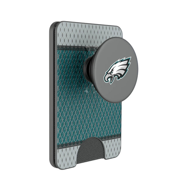Philadelphia Eagles Mesh PopSockets MagSafe-Compatible PopWallet+