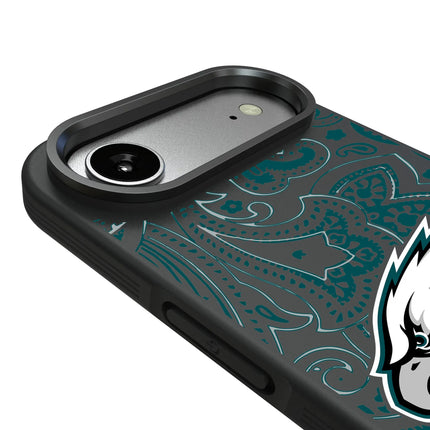 Philadelphia Eagles Paisley Bump Phone Case for Apple iPhone