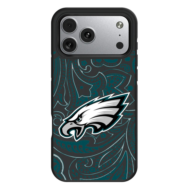 Philadelphia Eagles Paisley Bump Phone Case for Apple iPhone
